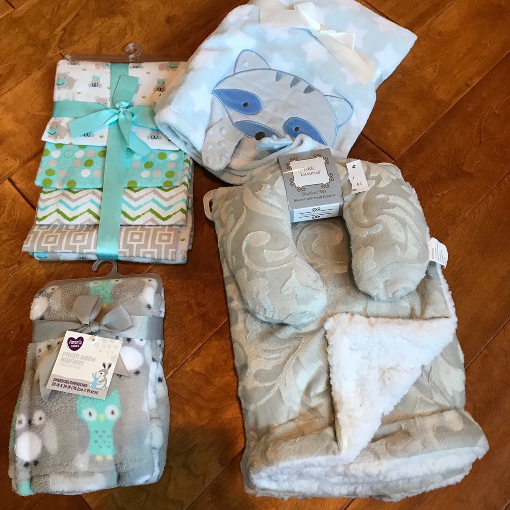 Brand new baby blanket bundle